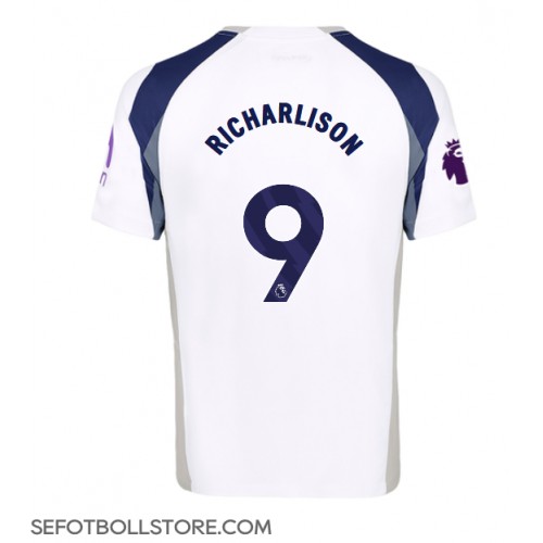 Tottenham Hotspur Richarlison #9 Replika Hemmatröja 2025-26 Kortärmad